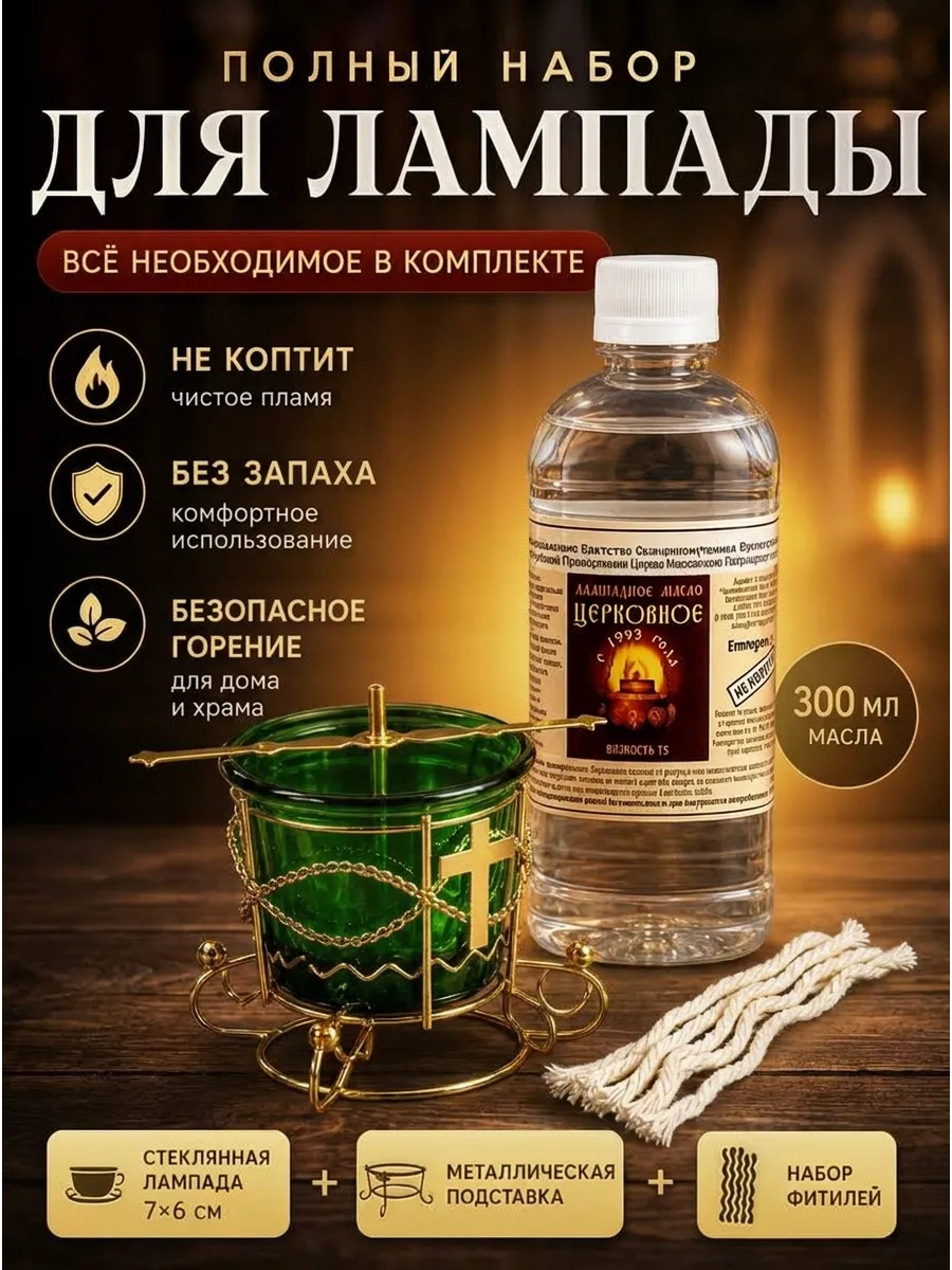 Лампада настольная