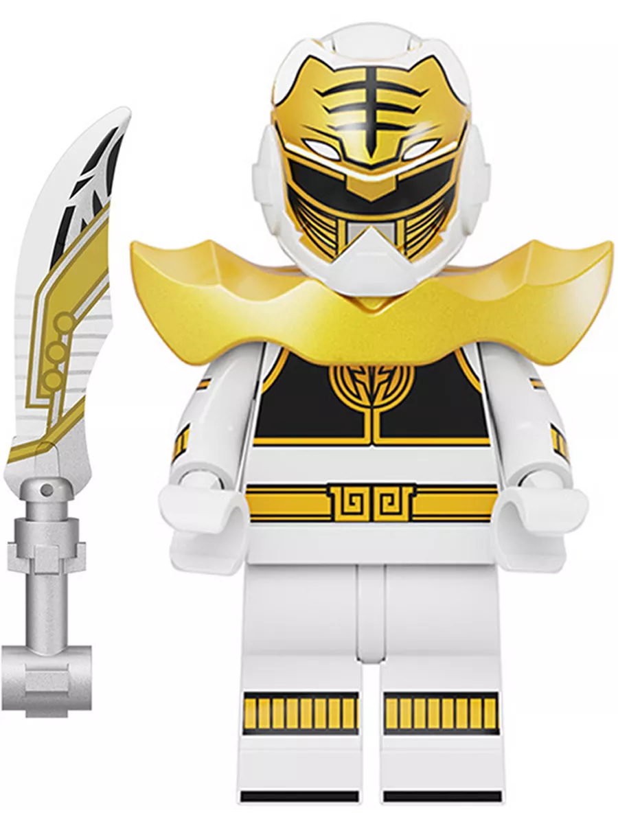 Фигурка персонажа сериала "Power Rangers", белый рейнджер