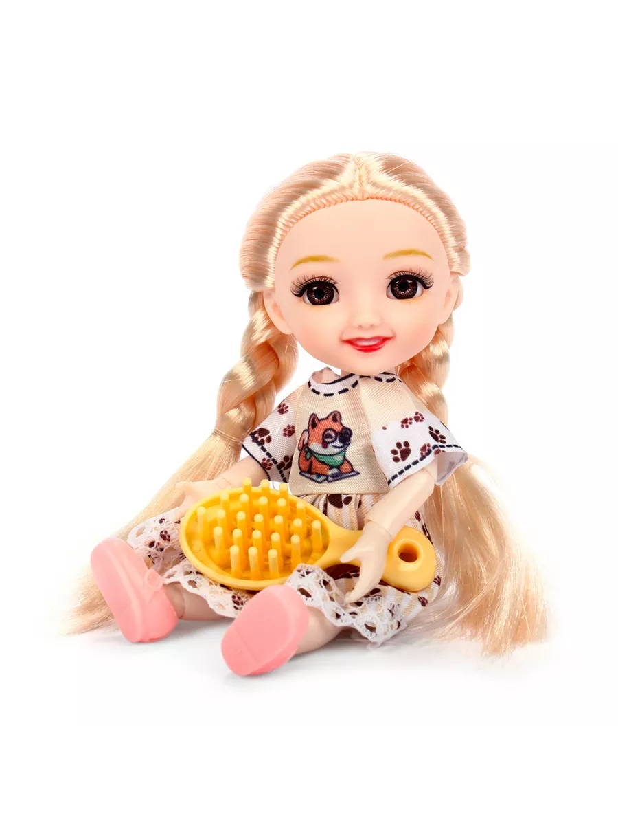 Кукла DollyToy Модная подружка (31 см, читает стихотворение на русском языке, в ассорт.)