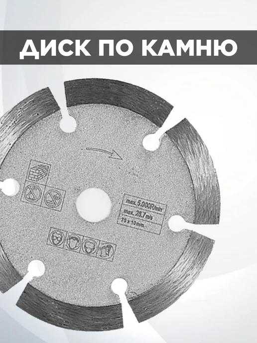 Project-X Набор отрезных и шлифовальных дисков для мини ушм, вариант, фото 7