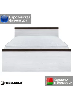 Кровать Порто Black Red White LOZ90x200