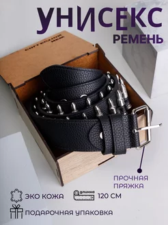 Ремень эко кожа женский, мужской Без коробки 239002815 купить за 566 ₽ в интернет-магазине Wildberries