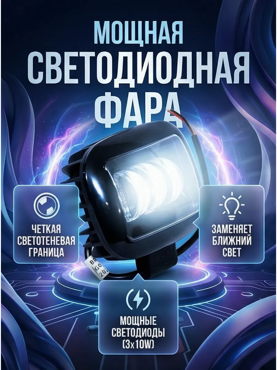 Противотуманные фары. Фары Светодиодные