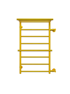 Полотенцесушитель водяной 500х800 ЗОЛОТОЙ боковой