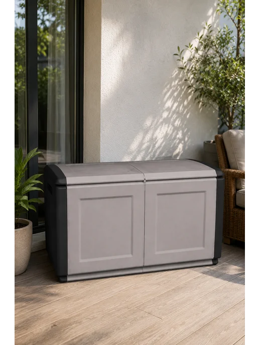 Artplast Сундук уличный садовый пластиковый для хранения 350л, 230 л, фото 4