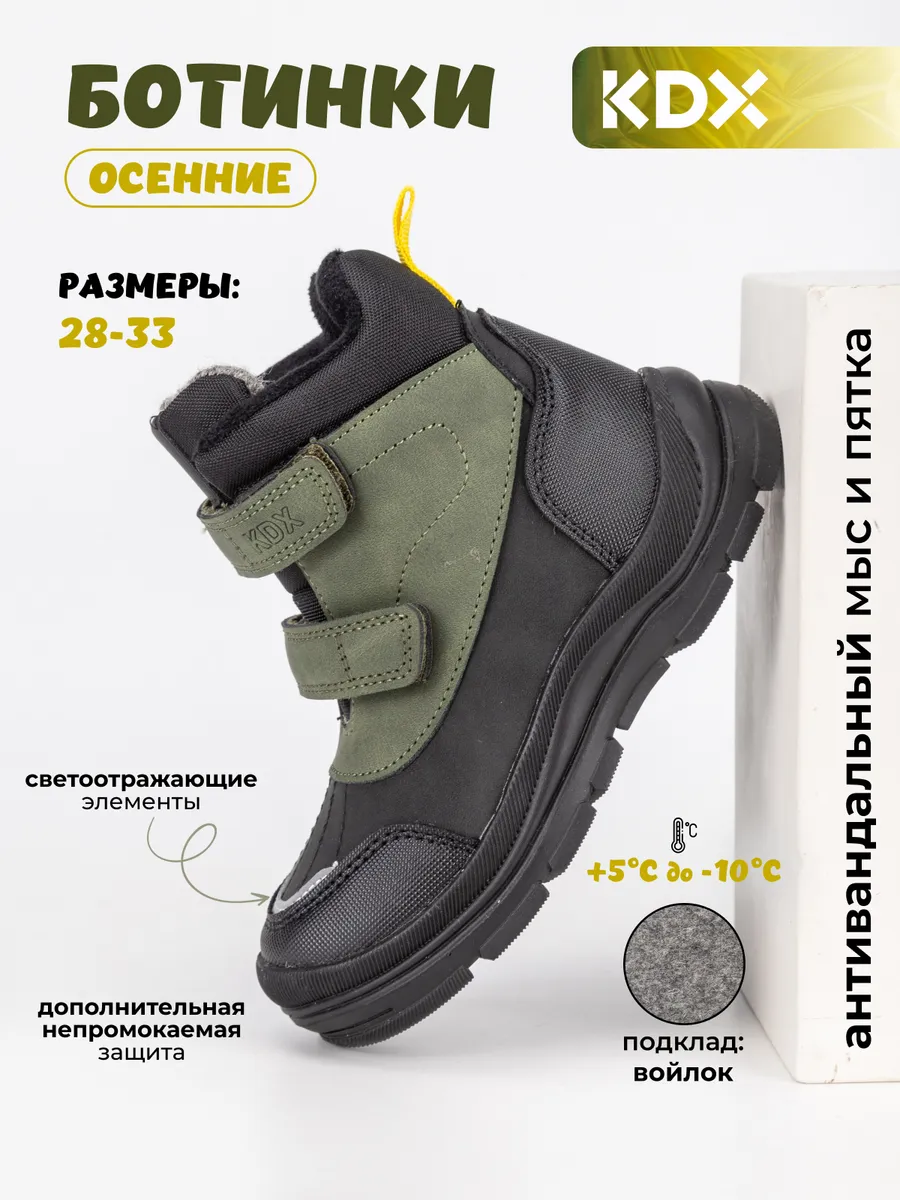 Ботинки демисезонные на...