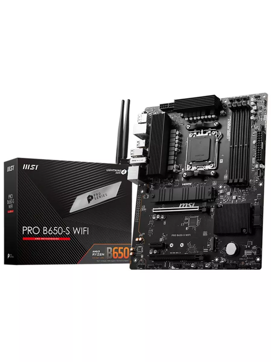 Материнская плата PRO B650-S WIFI MSI 239053613 купить в интернет‑магазине Wildberries