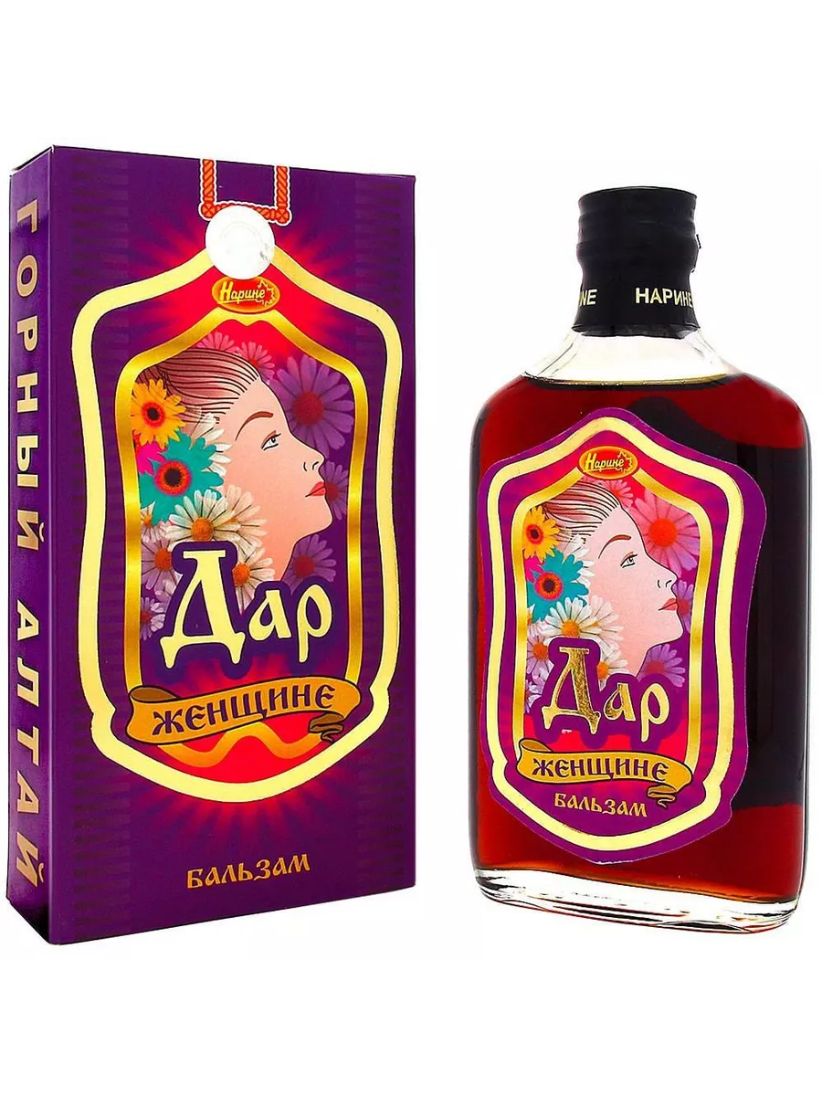 Бальзам Горно-Алтайский "Дар женщине" 0,25л