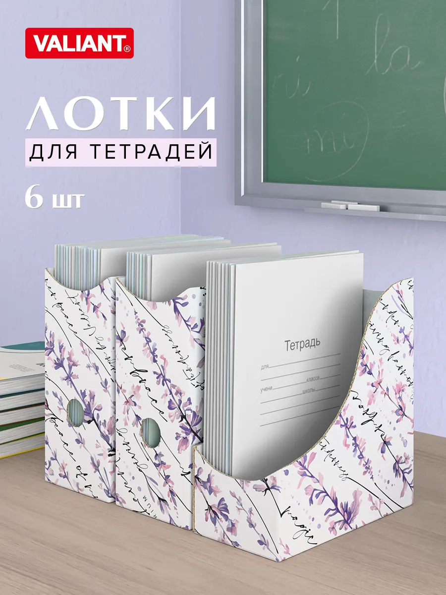Лоток для тетрадей органайзер для канцелярии настольный