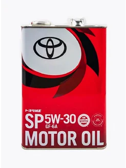 Моторное масло Тойота MOTOR OIL 5W30 SP GF-6A 4 л