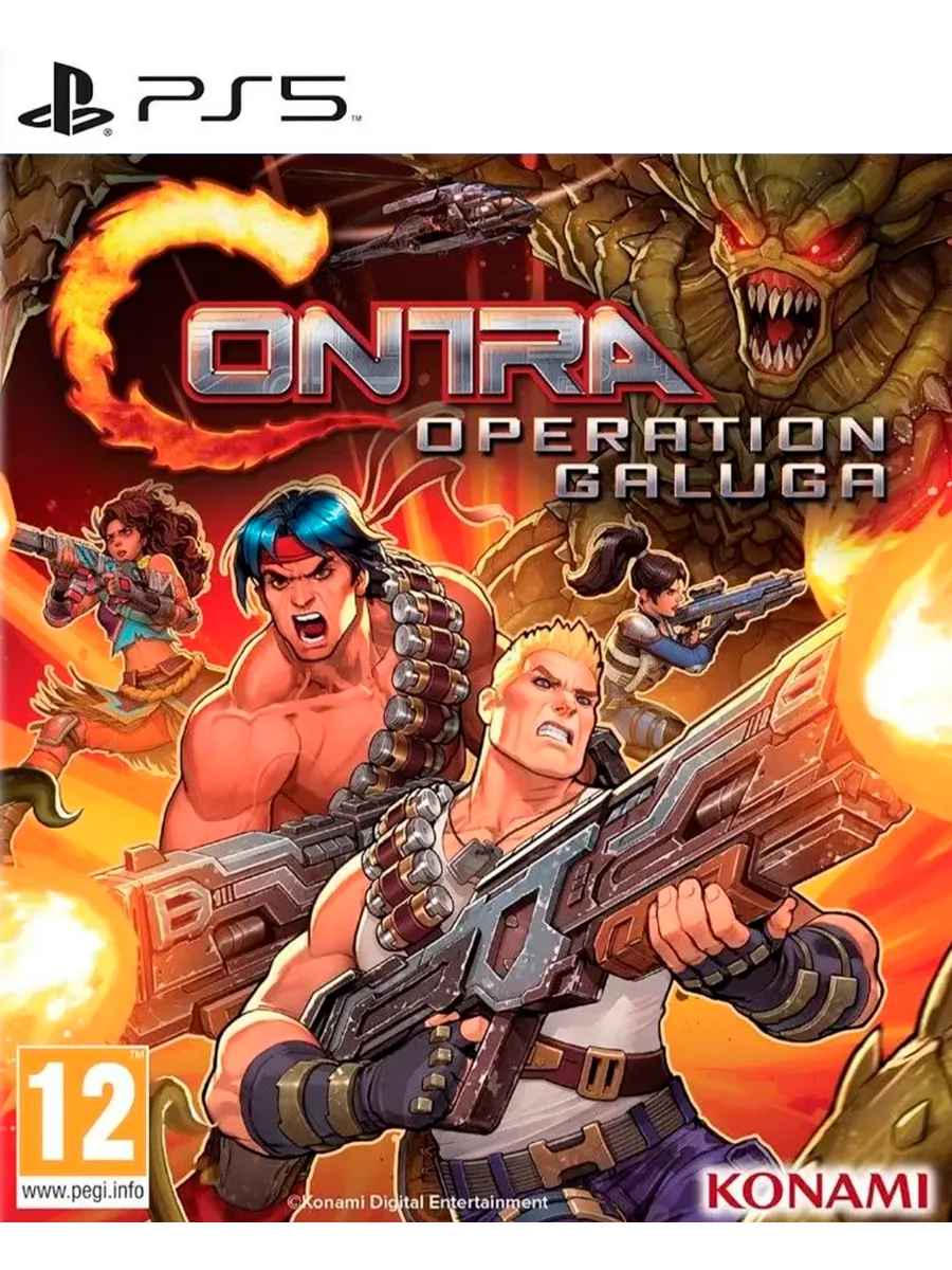 Contra Operation Galuga Playstation PS4 PS5 239203806 4108 Wildberries