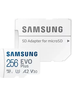 Карта памяти microSDXC 256GB MB-MC256KA EVO PLUS + Adapter