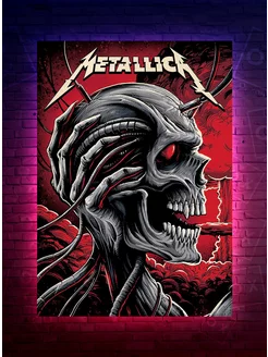 Постер - Metallica - Rock Metal Legends - А3