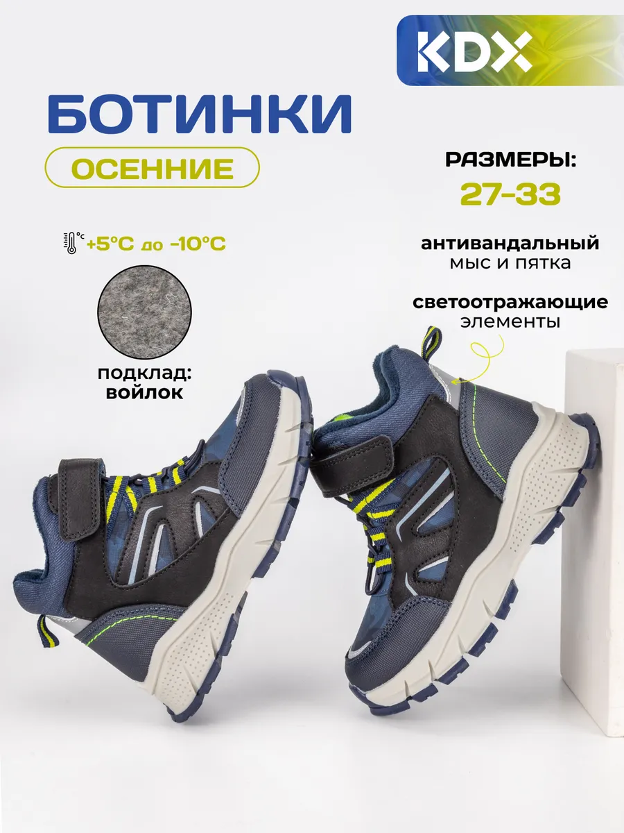 Ботинки демисезонные на...