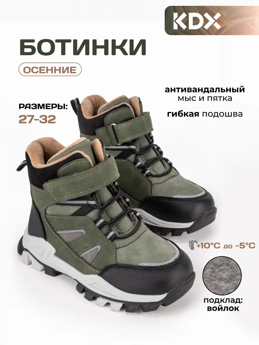 Ботинки демисезонные с...