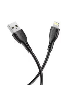 Кабель USB BOROFONE BX51 Triumph, USB - Lightning, 2.4А, 1 м