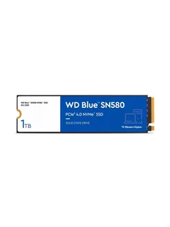 Твердотельный накопитель SSD 1 Tb Blue SN580 WDS100T3B0E Western Digital 239260330 купить за 8 224 ₽ в интернет-магазине Wildberries