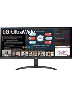 Монитор 34" 34WP500-B черный LG 239261719 купить за 27 096 ₽ в интернет-магазине Wildberries