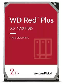 Жесткий диск WD SATA-III 2TB WD20EFPX NAS Red Plus (5400rpm) Western Digital 239284427 купить за 10 908 ₽ в интернет-магазине Wildberries