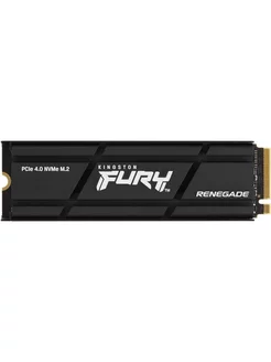 Твердотельный накопитель SSD M.2 1 Tb Kingston Fury Renegade Kingston 239285183 купить за 12 602 ₽ в интернет-магазине Wildberries