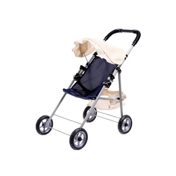 Коляска для кукол, металлический каркас, летняя