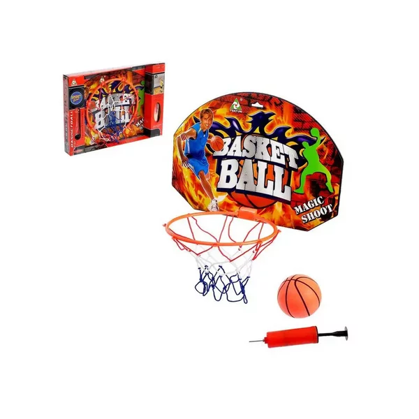 Баскетбольный набор "Штрафной бросок", с мячом, диаметр мяча