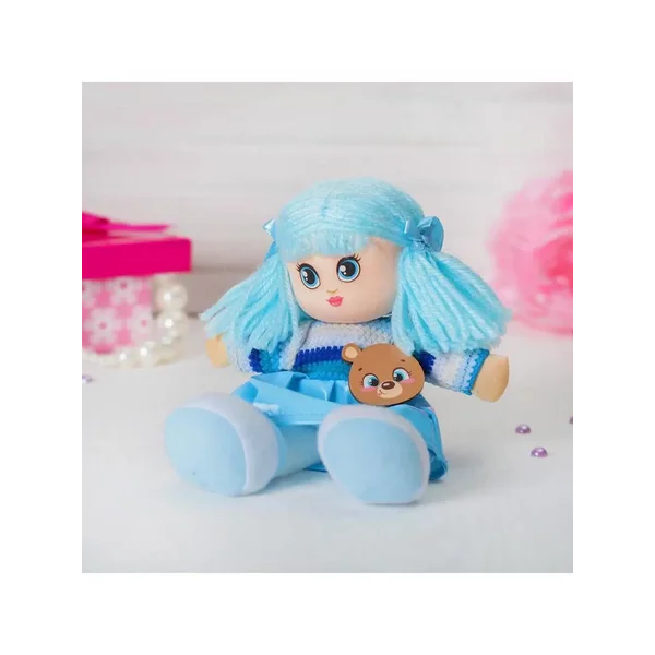 Кукла "Элли" с брошкой 22 см