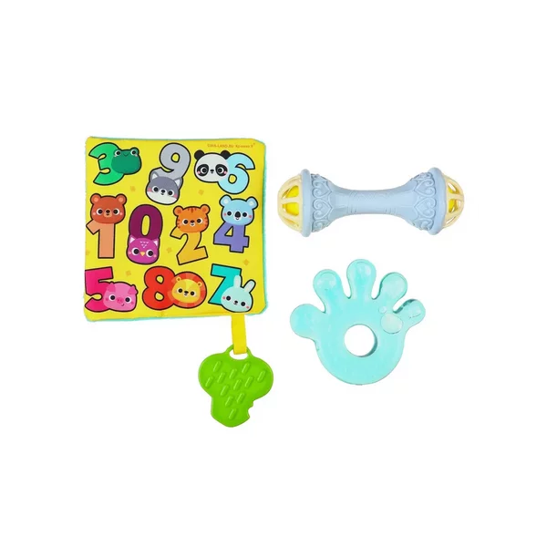 Погремушка прорезыватель набор 3 шт.