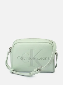 Сумка на молнии из экокожи Calvin Klein 239420975 купить за 4 583 ₽ в интернет-магазине Wildberries