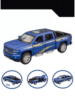 Машинка металлическая Chevrolet Silverado коллекционная 1:32 Wizzal 239436871 купить за 813 ₽ в интернет-магазине Wildberries