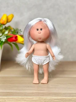 Кукла Nines виниловая 23см Little Mia без одежды Nines D