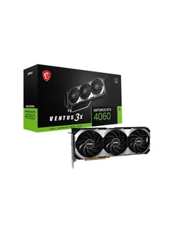 Видеокарта GeForce RTX 4060 VENTUS 3X 8G MSI 239472089 купить за 40 054 ₽ в интернет-магазине Wildberries