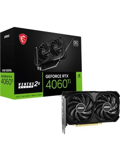 Видеокарта GeForce RTX 4060 Ti 8G VENTUS 2X BLACK E1 OC MSI 239472090 купить за 47 077 ₽ в интернет-магазине Wildberries