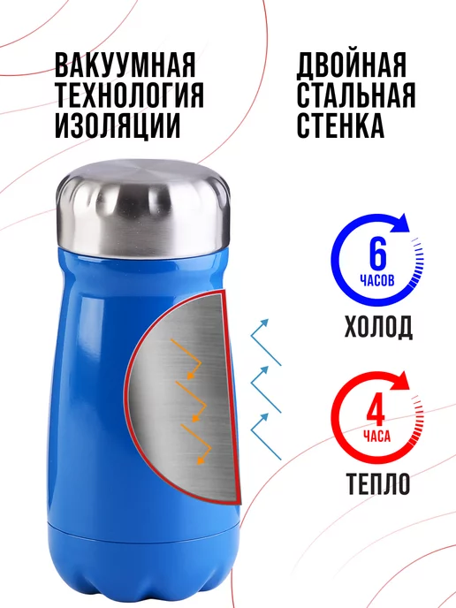 Термокружка из нержавеющей стали 0,32 л - фото 13