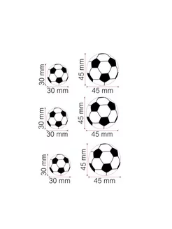 Топпер украшение футбольные мячи