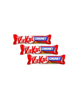 Шоколадный батончик KitKat Chunky 3 шт по 40 грамм