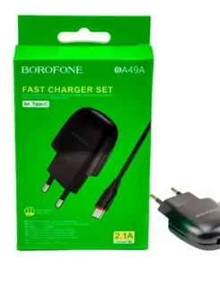 Адаптер сетевой BA49A Micro USB 2.1A Fast charge