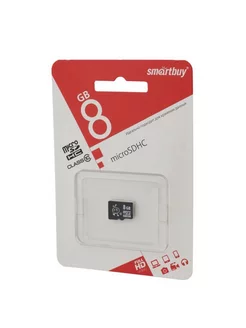 Micro SD 8GB Smart Buy class 10 без адаптера