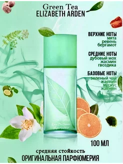 ELIZABETH ARDEN Green Tea . духи зеленый чай