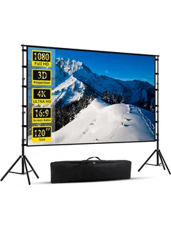 120" экран для проектора Двойной штатив GAINVANE 239696969 купить за 6 757 ₽ в интернет-магазине Wildberries