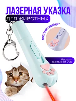 Лазерная игрушка интерактивная указка для животных