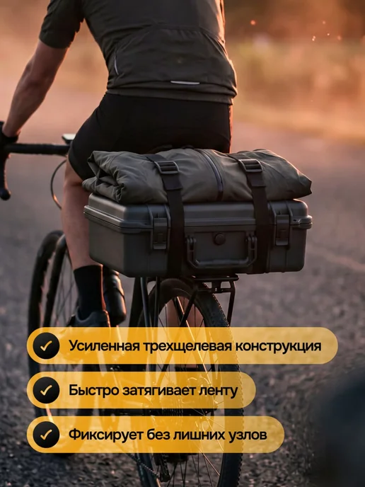 Corsuperbia Стяжки для груза или багажа, черный, фото 3