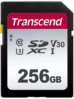 Карта памяти SDXC 256GB TS256GSDC300S