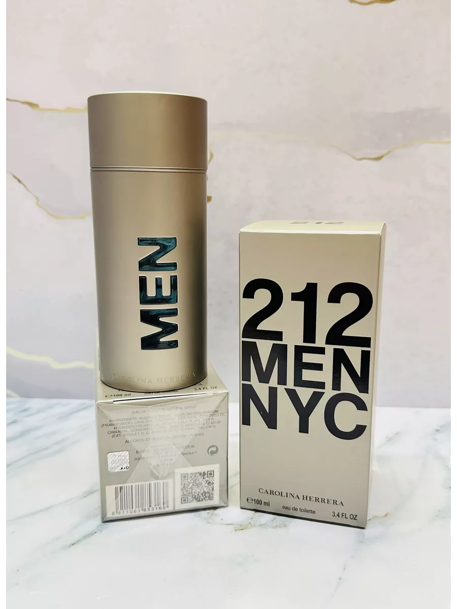 Carolina Herrera 212 Men NYC 100 ml 239798603 Wildberries