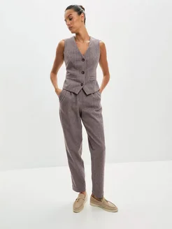 Брюки зимние свободные бананы We Ellen Wool 239875740 купить за 3 496 ₽ в интернет-магазине Wildberries