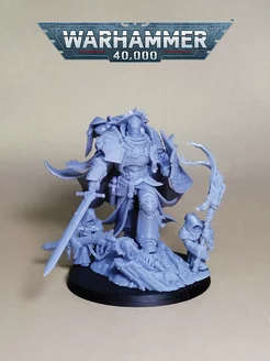 Миниатюра Warhammer 40000. Lion El’Jonson. Лев Эль