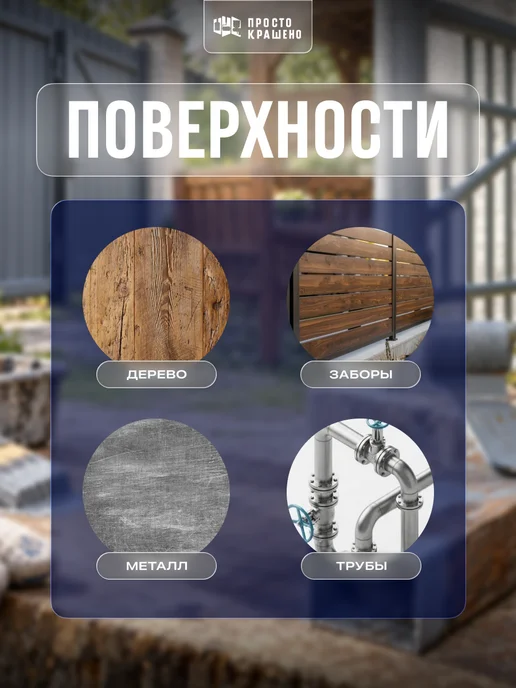 простокрашено Грунт по металлу и дереву ГФ-021 быстросохнущий 0,9 кг, 900 г, фото 3