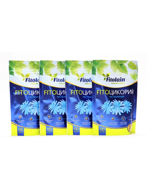 Fitolan FITO Цикорий Fitolain, 2 шт. по 100 г. растворимый, 4 шт, 100 г