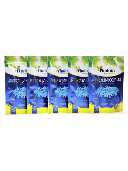 Fitolan FITO Цикорий Fitolain, 2 шт. по 100 г. растворимый, 5 шт, 100 г