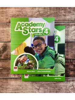 Комплект Academy Stars 4. Level 4. Students Book + WB + код MP Books 239981946 купить за 940 ₽ в интернет-магазине Wildberries